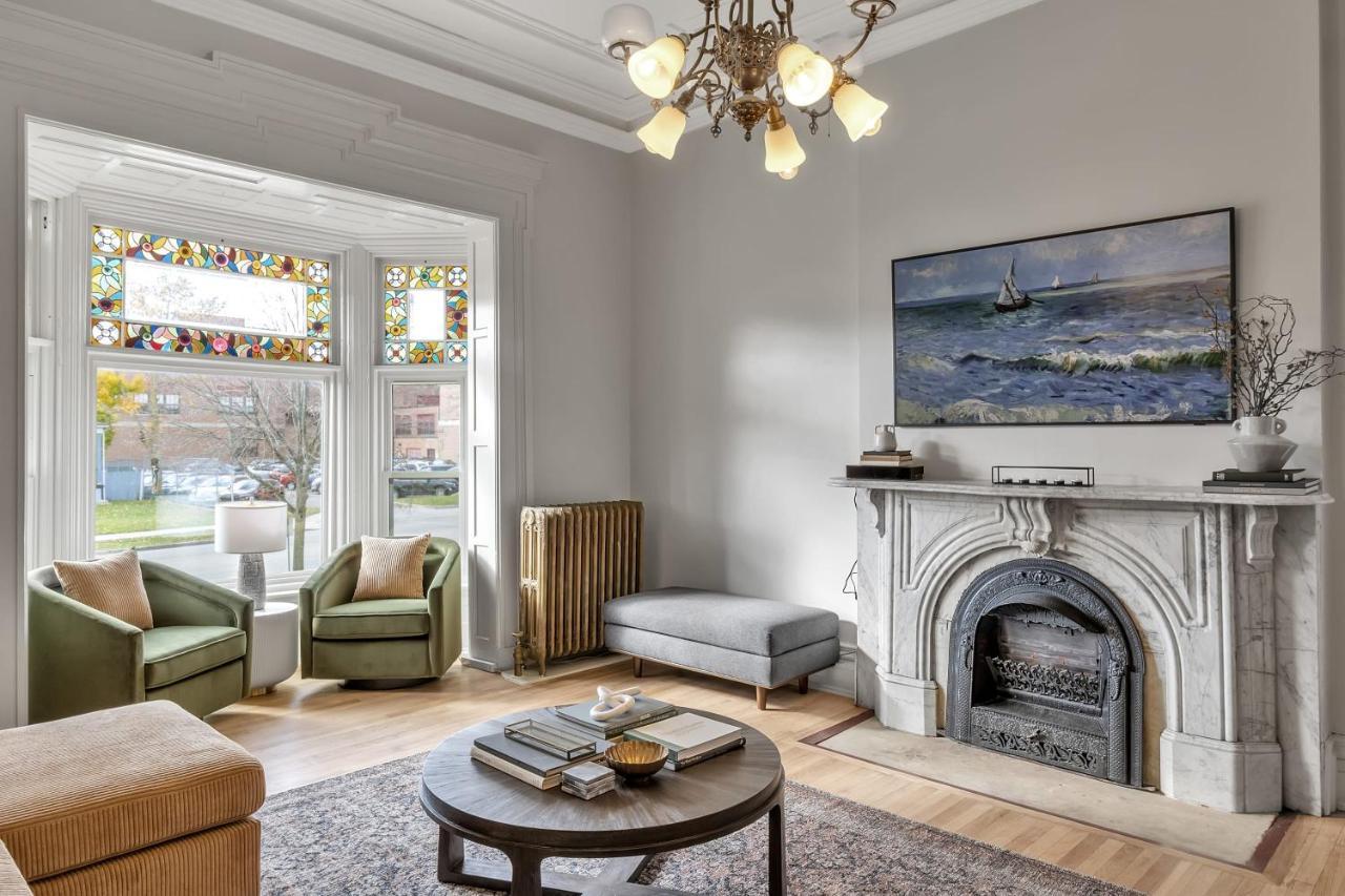Spacious Second Empire Suite At The Platt Mansion Búfalo Exterior foto